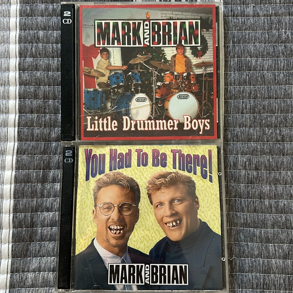Mark and Brian two cd lot great condition